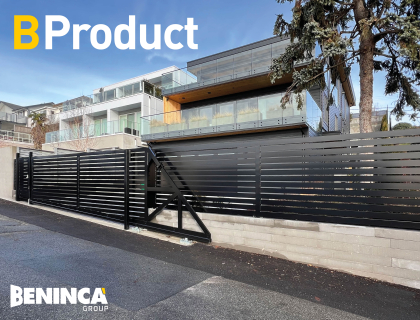 Solutions for sliding gates on slopes