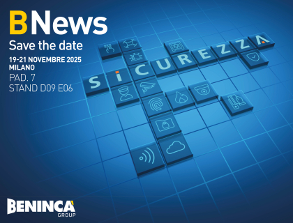 Benincà à SICUREZZA 2025 : rendez-vous à Milan